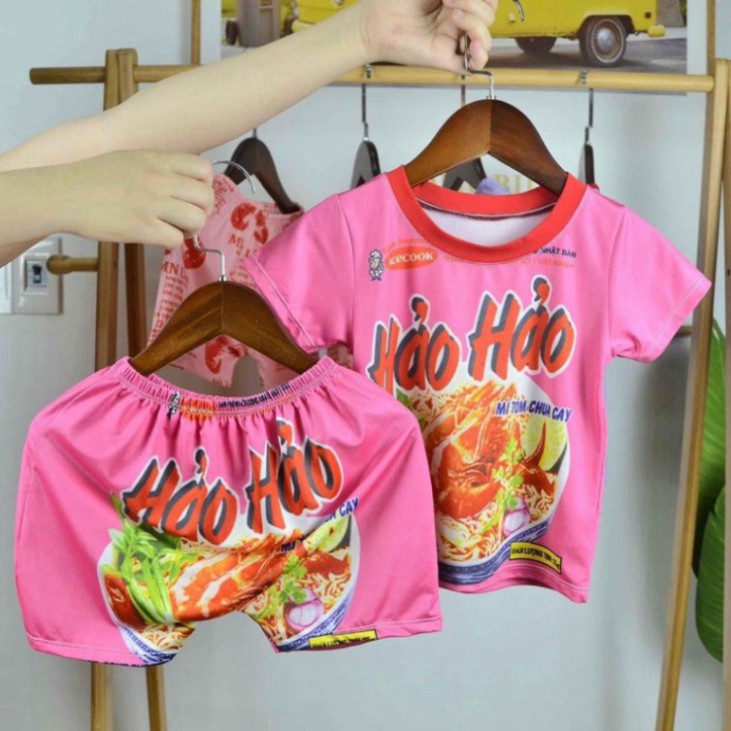 BỘ CHO BÉ MÌ TÔM , HÀNG BÁN SHOP CHẤT LIỆU COTTON CO DÃN MÁT- KÈM VIDEO ẢNH THẠT