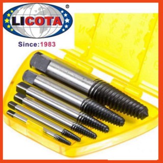 Bộ 6 mũi taro mở ốc vít lấy ốc gãy 3-25mm LICOTA TAP-50004 Taiwan (DSG)