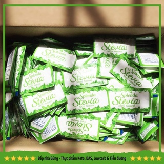 ĐƯỜNG CỎ NGỌT STEVIA DÀNH CHO NGƯỜI ĂN KIÊNG, KETO (50 gói)