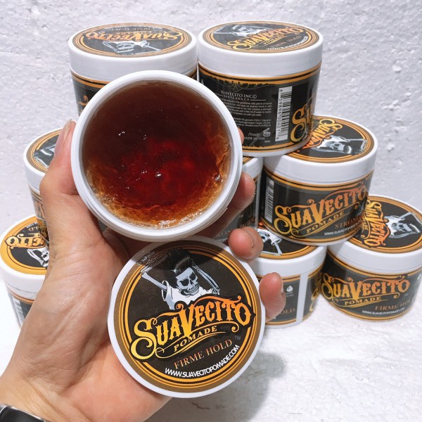 Sáp, Wax vuốt tóc  SUAVECITO POMADE FIRME HOLD 113gr tạo kiểu giữ nếp cho tóc. HÀNG CHÍNH HÃNG