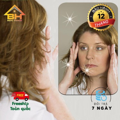 Gương dán tường nhà tắm phòng khách 3D siêu rõ nét kích thước 42 x 27cm siêu tiện lợi