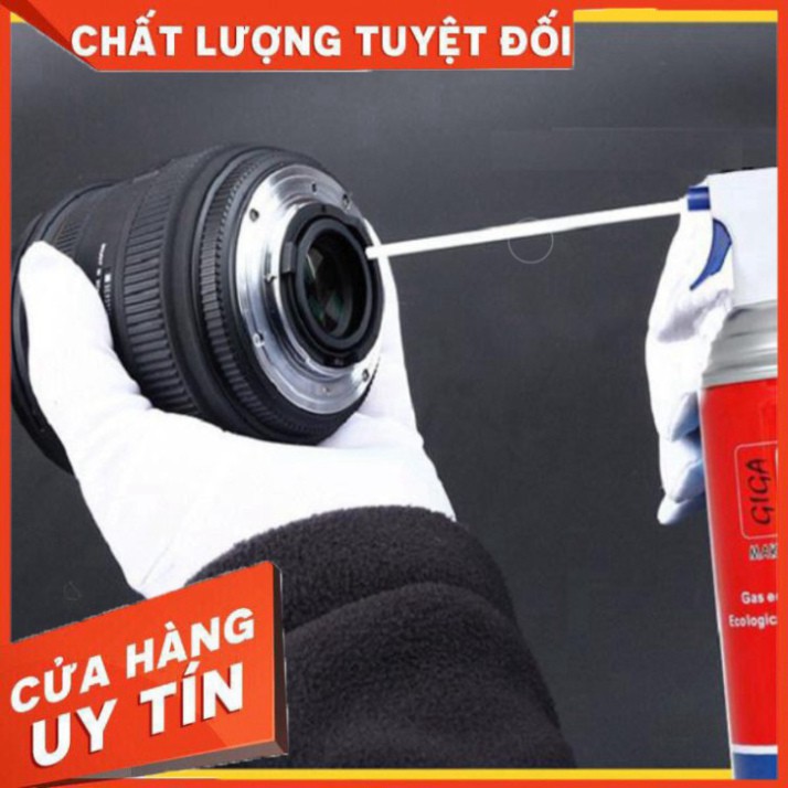 ✅✅✅ Bình xịt bụi khí nén Air Duster vệ sinh Laptop Máy Tính - Nước Lau Giga 360 ✅✅✅