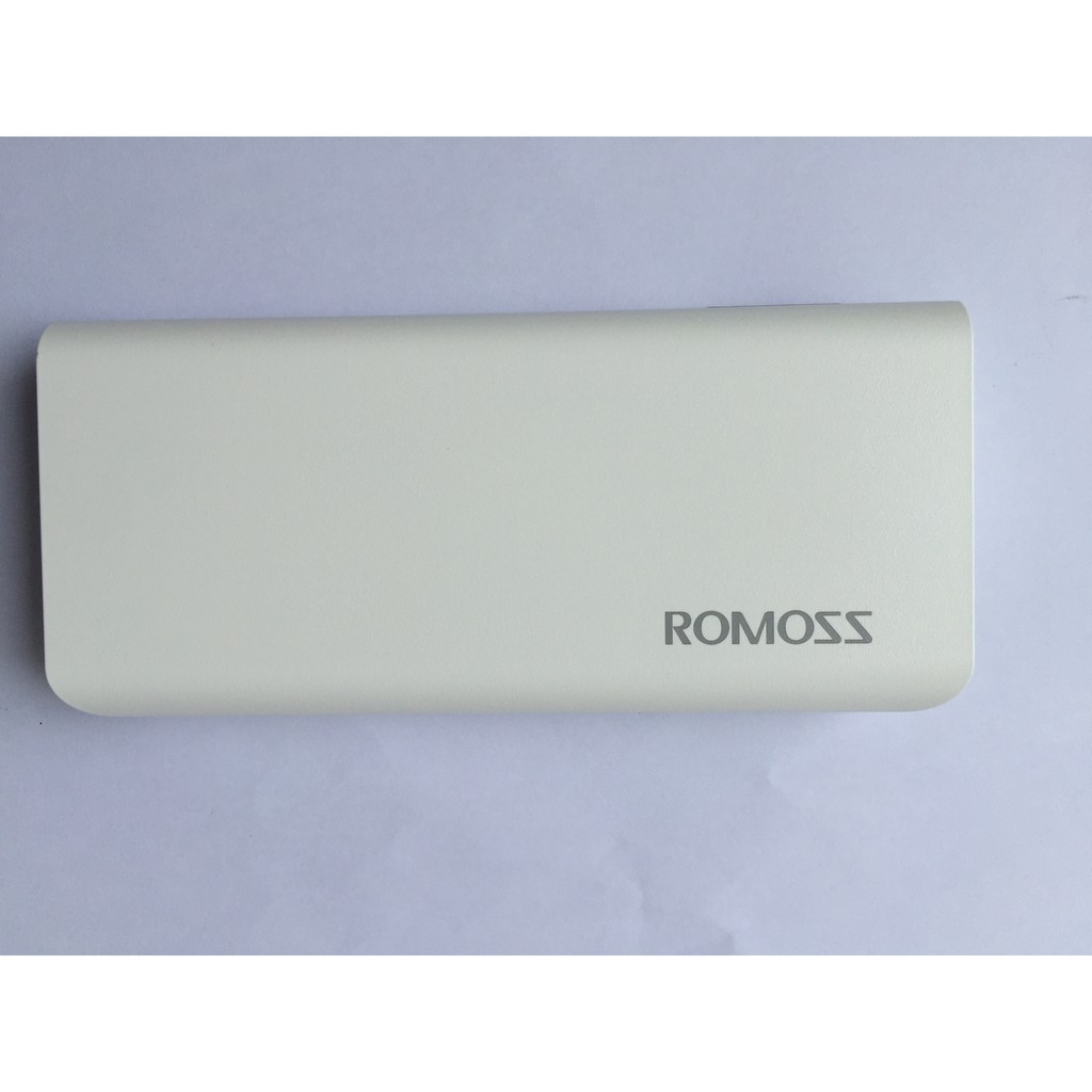 Pin sạc dự phòng 10.000mAh Romoss Solit 5 Input Micro USB (PH50-510-01) - Chính hãng
