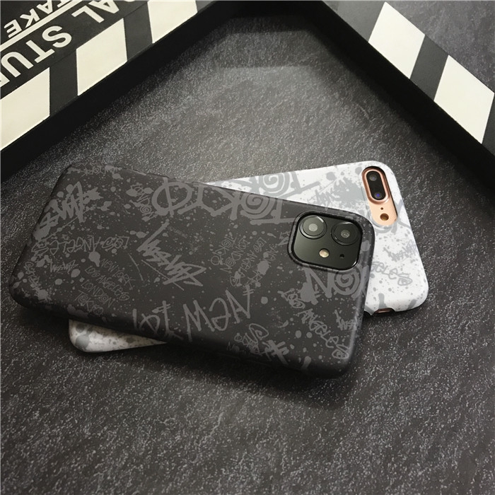 Ốp lưng họa tiết grafitti nhiều màu cho iPhone 11 Pro MAX i7 i8 plus XR XS MAX SE 2020 | BigBuy360 - bigbuy360.vn