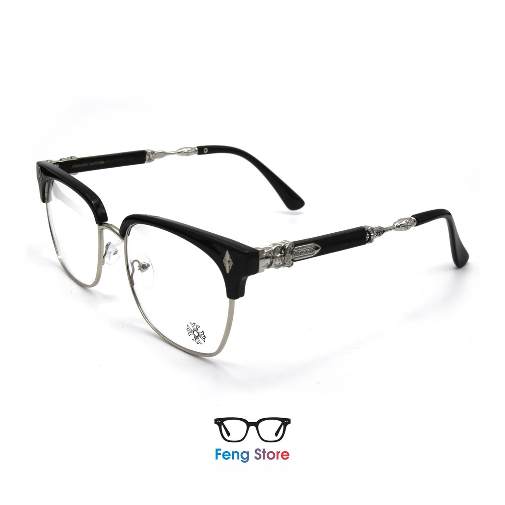 Gọng kính Chrome Hearts phiên bản cao cấp - CH vuông cá tín