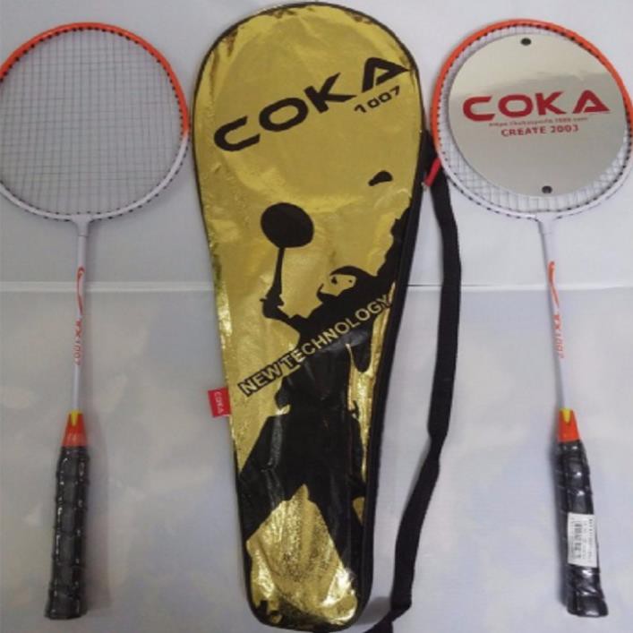 Bộ 2 Vợt Cầu Lông Cao Cấp COKA 1007