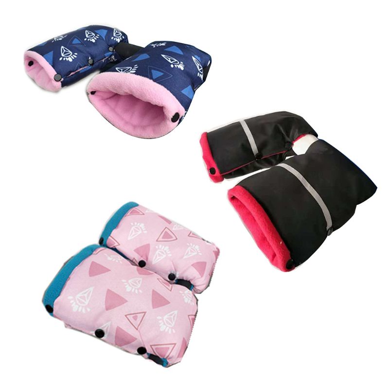 Găng Tay Giữ Ấm Chống Thấm Nước Dùng Khi Đi Xe Đẩy Em Bé