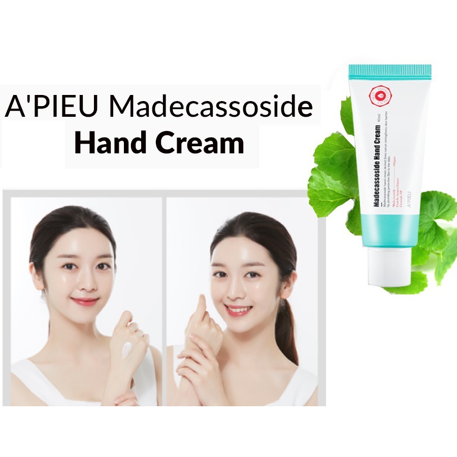 Kem Dưỡng Ẩm và Chăm Sóc Da Tay Mịn Màng A’PIEU Madecassoside Hand Cream 40ml