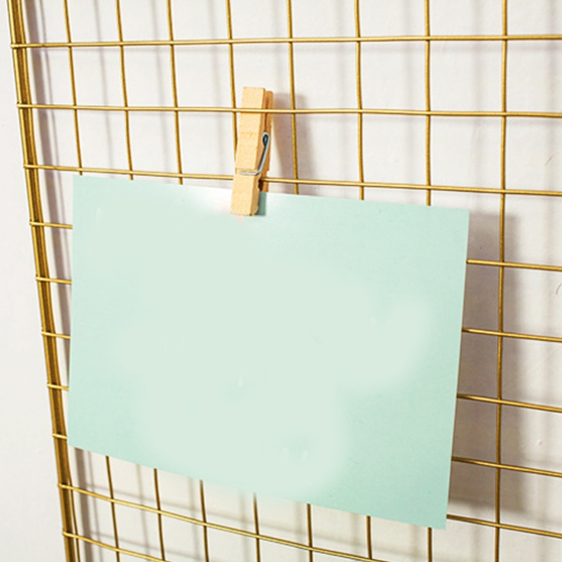 Khung Lưới Sắt Treo Tường Đa Năng Phong Cách Bắc Âu Dùng Để Trưng Bày Ảnh Trang Trí DIY