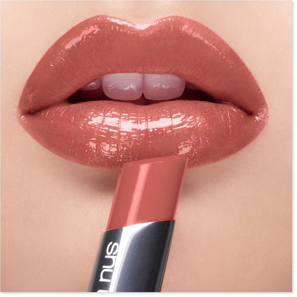 [Mã giảm giá mỹ phẩm chính hãng] Shu Uemura- Son Rouge Unlimited Lacquer Shine Lipstick LS BG 925 Vỏ Trắng