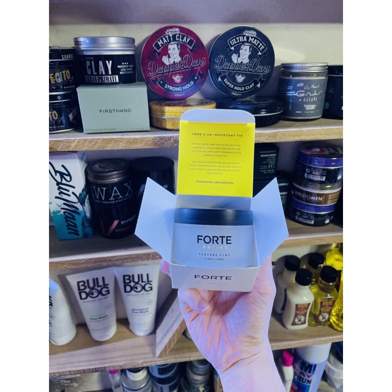 Sáp vuốt tóc FORTE Series Texture Clay