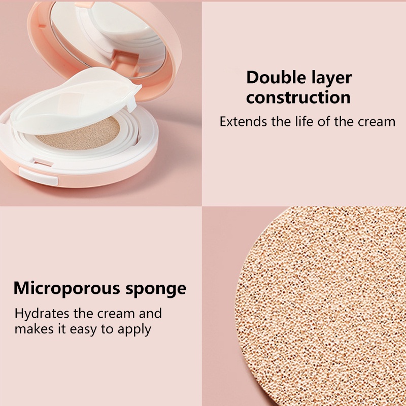 Phấn Nước CC Cream Che Khuyết Điểm Dưỡng Ẩm Tự Nhiên 15g