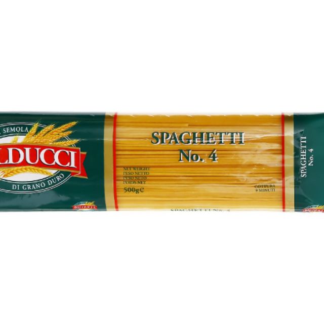 Mì ý sợi tròn/dẹp Balducci Úc 500g