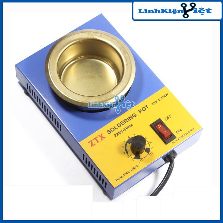 Bể Nhúng Thiếc Soldering ZTX-31C 280W 80mm ( BH 1 Tháng )