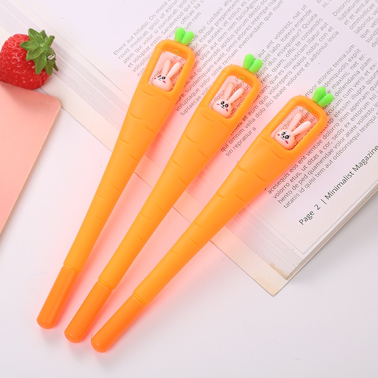 Set 3 Bút Mực Nước Hình Thỏ Dễ Thương