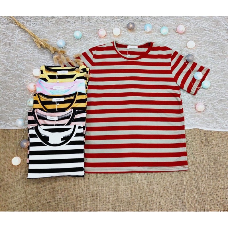 Áo phông kẻ A.Studio