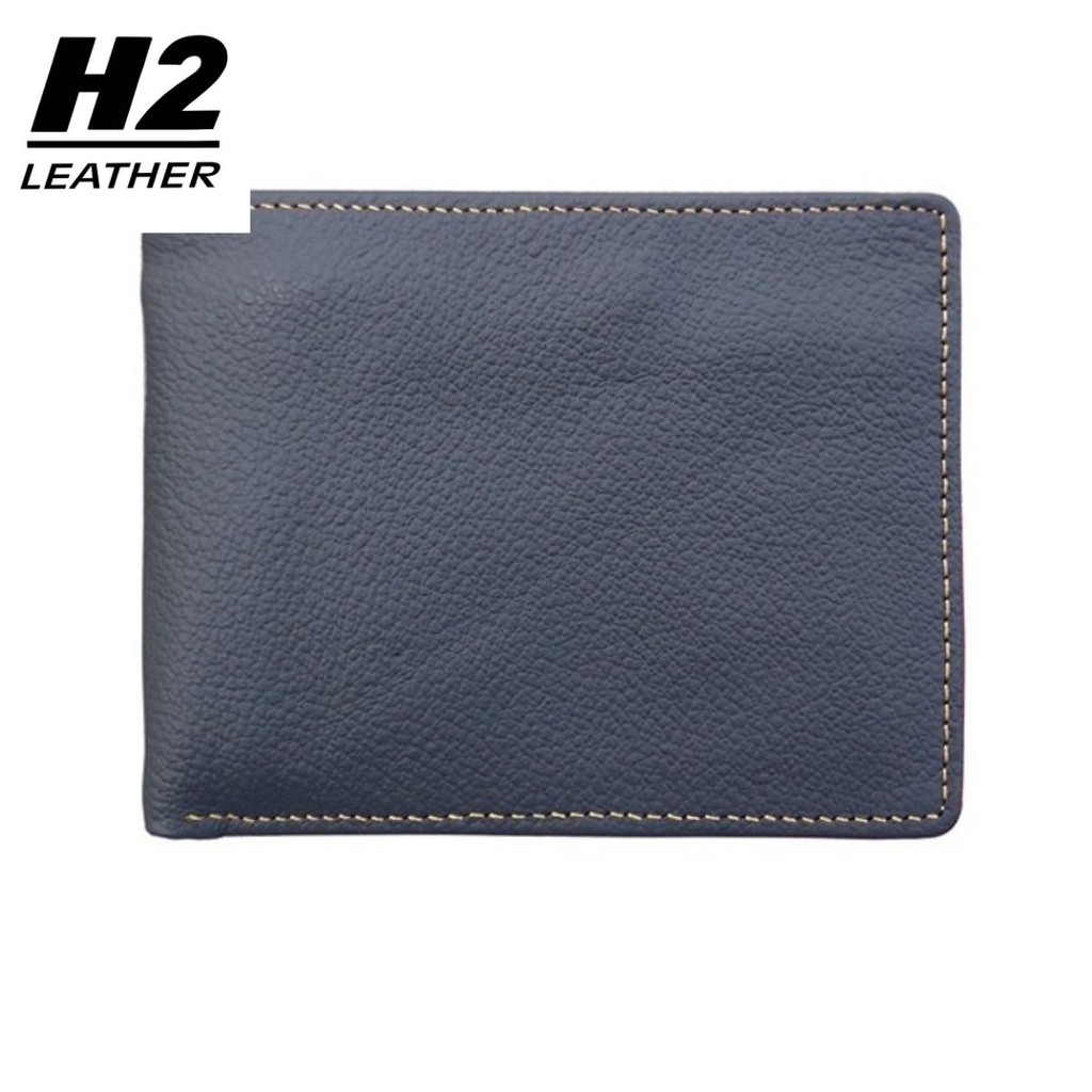 Ví Nam Da Bò Kiểu Ngang V0135 Màu Đen Đồ Da H2 - H2leather