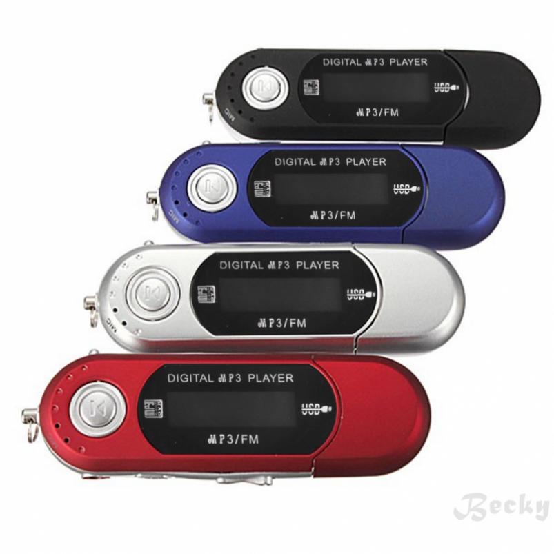 Máy nghe nhạc MP3 becky 32G USB TF có khe cắm thẻ nhớ TF kèm tai nghe