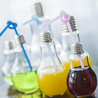 Ly thủy tinh hình bóng đèn 300ml