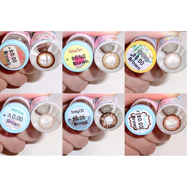 Kính áp tròng nâu [ BROWN ]