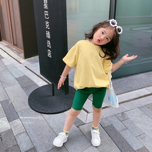 Quần Legging Bé Gái Nyny Baby Vải Thun Co Giãn 4 Chiều Mềm Mịn Thoáng Mát Thời Trang Từ 8-24kg