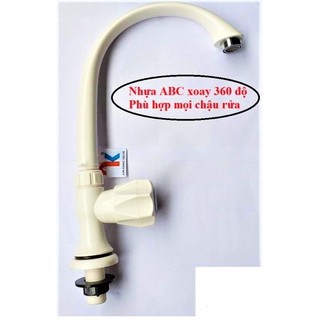 vòi rửa chén nhựa