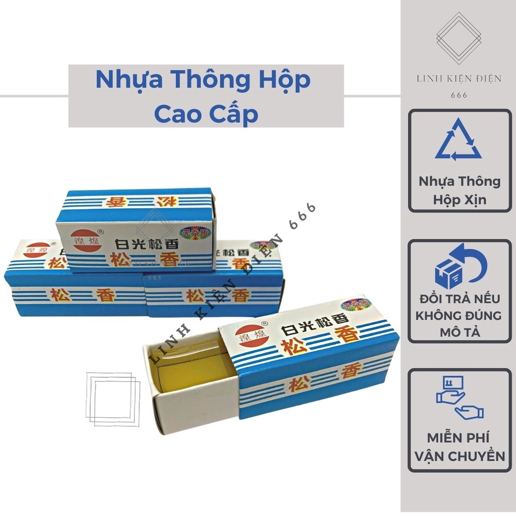 Nhựa Thông Hộp Nhựa Thông Hàn Chì Loại Cao Cấp