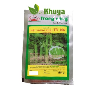 Gói 20gram hạt giống đậu rồng thái cao sản trang nông, ra trái quanh năm