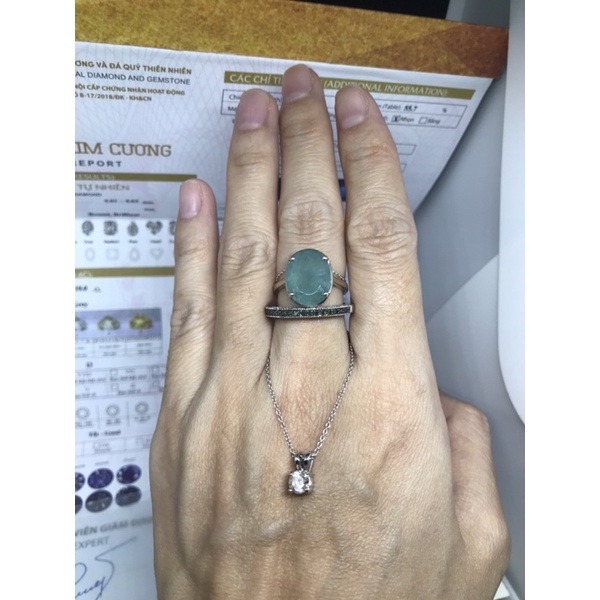 Mặt dây chuyền kim cương