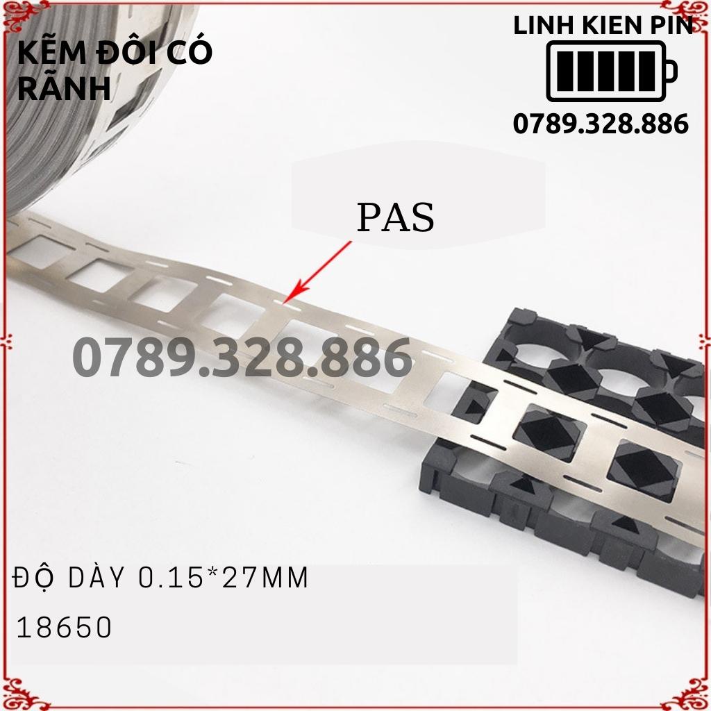 Kẽm đôi 2P mạ Niken bóng đẹp 0.15*25,5*18.5mm ,0.2*25.5*18.5mm, 0.2*27.20.2mm