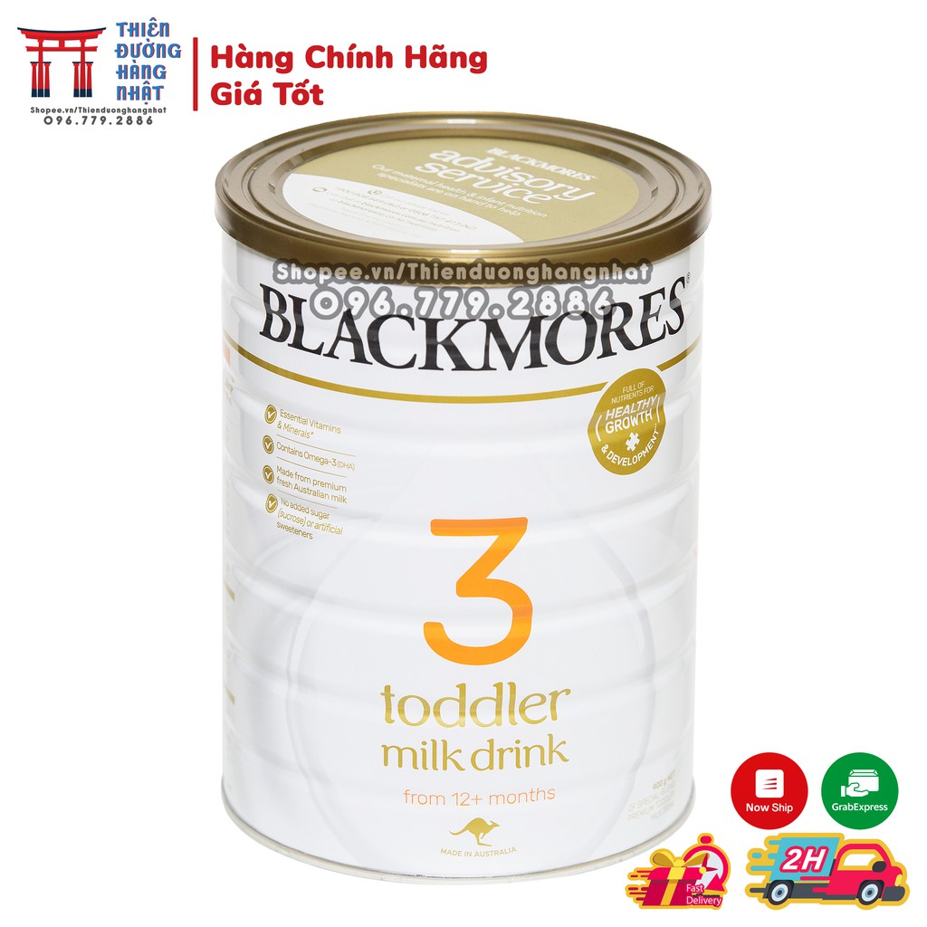 Sữa Blackmores Úc, sữa bột công thức dinh dưỡng cho bé 900g [Date 2023]