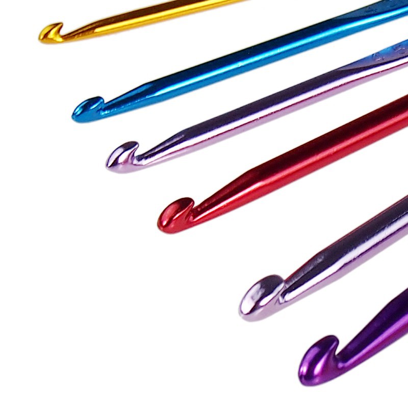 Cây móc len bằng nhôm 2.0-10.0mm