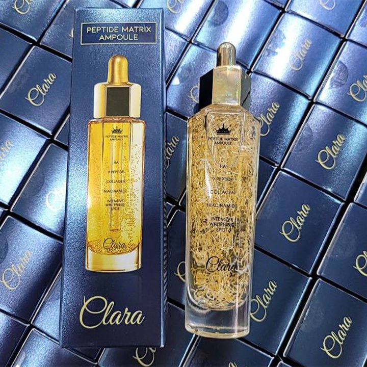 Tinh chất dưỡng da Clara peptide matrix ampoule hàn quốc chính hãng dưỡng ẩm trắng da 50ml