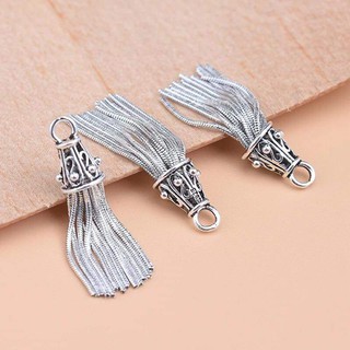 Charm bạc 925 tua rua