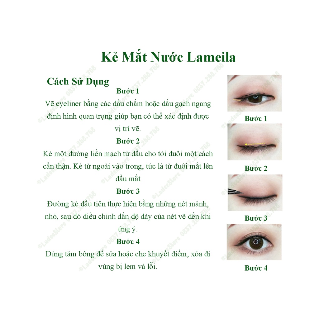 Kẻ Mắt Nước Lâu Trôi Lamelia