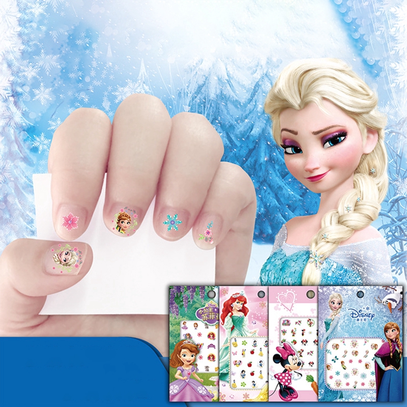 Miếng dán móng tay xinh xắn cho bé gái