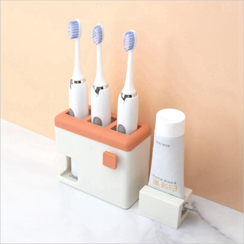 IVORY Giá Đỡ Bàn Chải Đánh Răng Điện Gắn Tường Tiết Kiệm Không Gian 1 Cái