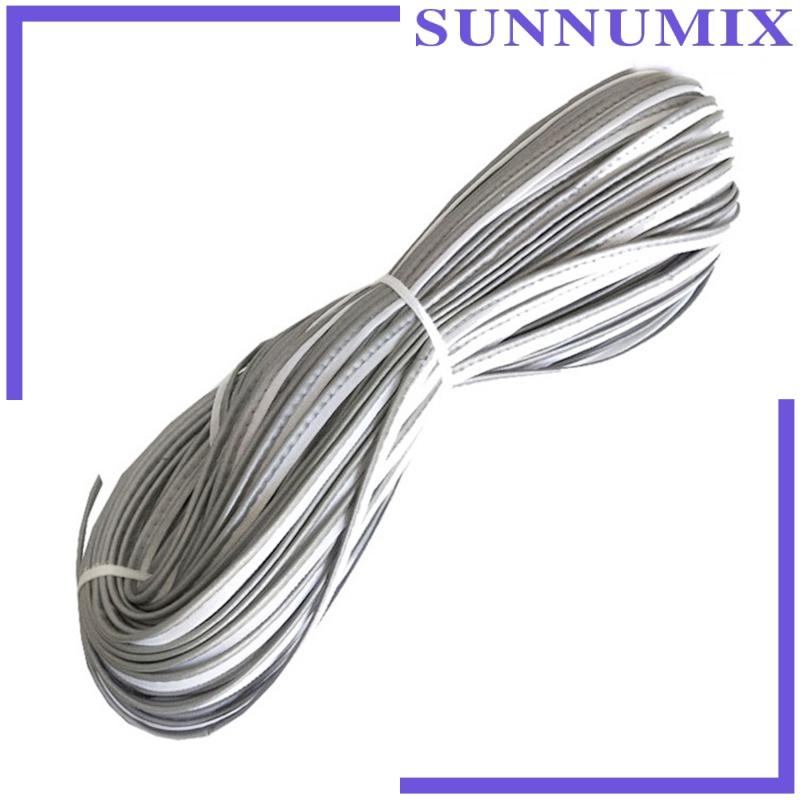 [SUNNIMIX]Warning Silver Reflective Markers Reflectivetape Trim Webbing Tape for Hats