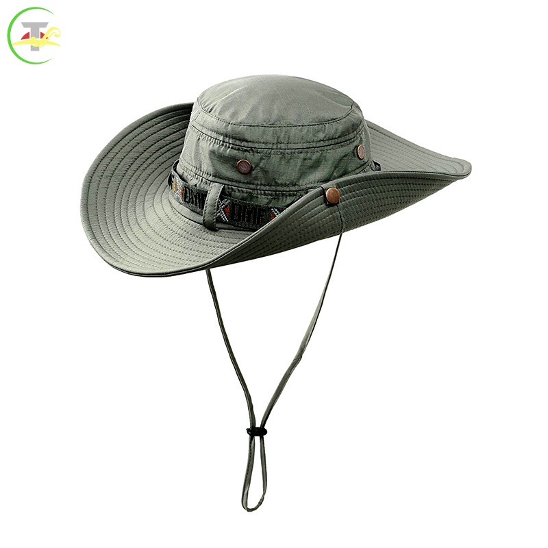 TG Outdoor Sun Hat Wide Brim Bucket Hat Fishing Hunting Climbing Men Women @vn