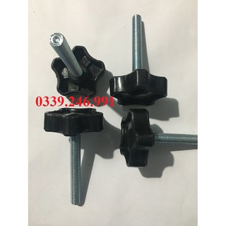 Bộ 20 ốc tăng chỉnh REN M10 x 80 mm_tăng hoa 5 cánh