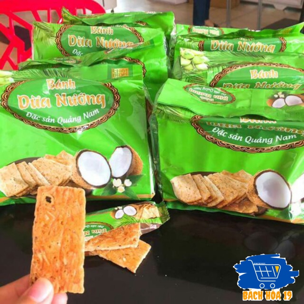 bánh dừa nướng Quảng Nam 180g, đặc sản bánh dừa nướng Quảng Nam