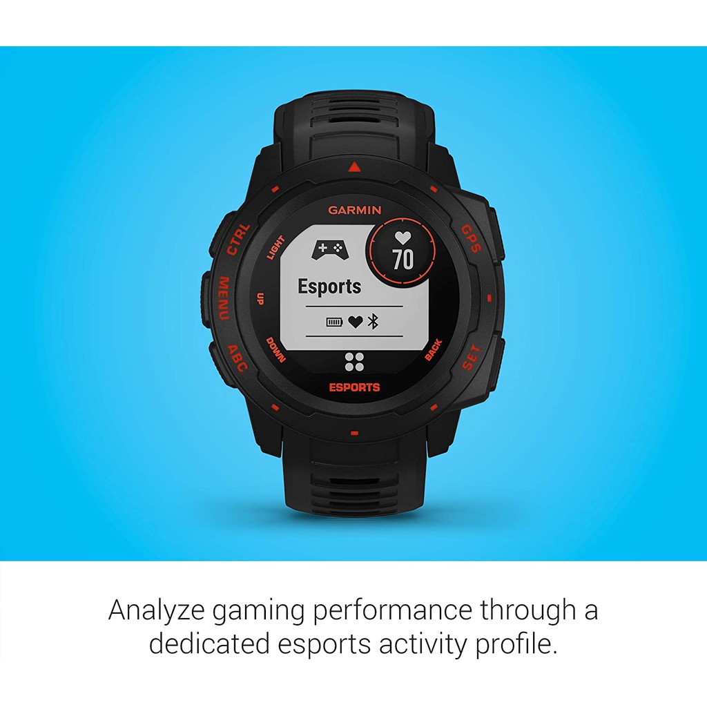 Đồng hồ thông minh Garmin Instinct Esports Edition - Hàng Chính Hãng