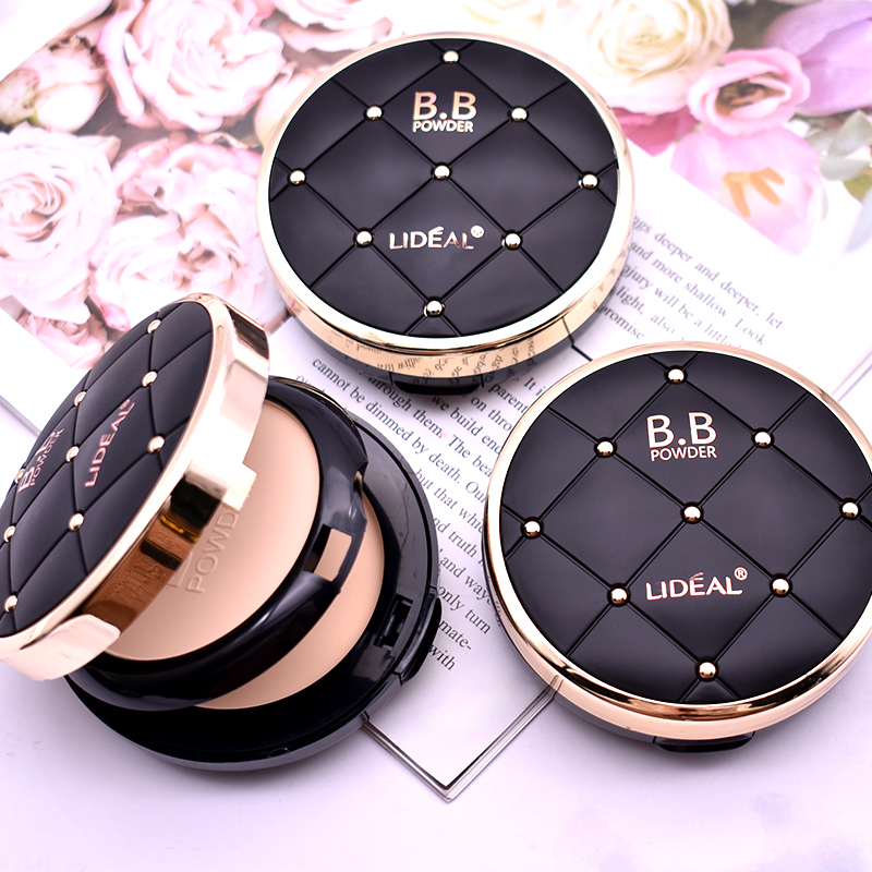 (Hàng Mới Về) Phấn Phủ Dạng Bột Khô Và Ướt Hai Lớp Không Thấm Nước Kiềm Dầu Trang Điểm Tự Nhiên | BigBuy360 - bigbuy360.vn