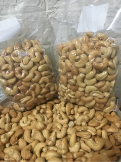 1kg Hạt điều rang không muối sạch lụa Thảo Anh