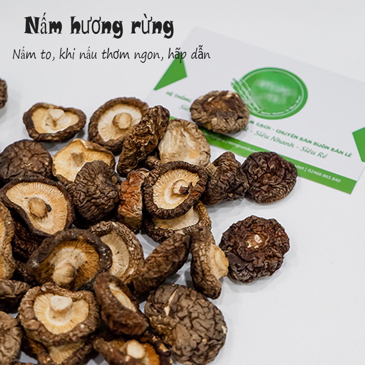 Nấm Hương Rừng Bảo Lạc Cao Bằng nông sản sạch A Thái 1kg