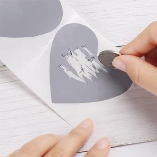 100 miếng dán dạng cào dùng trang trí thủ công