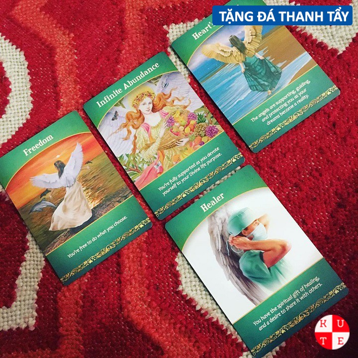 Bộ Bài Oracle Life Purpose 44 Lá Bài Tặng File Tiếng Anh Và Đá Thanh Tẩy C150