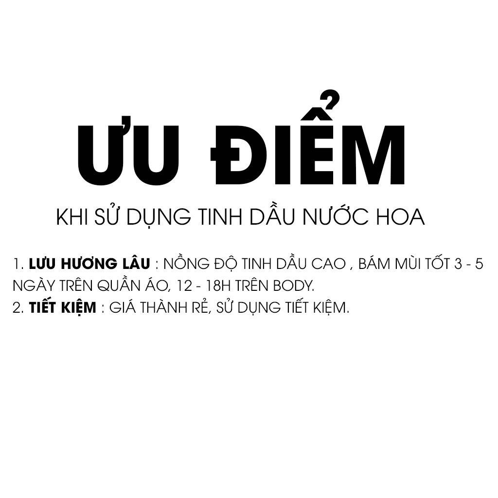 Tinh Dầu Nước Hoa Pháp Amanda Mẫu Thử Các Hãng Vial 1.5ml | BigBuy360 - bigbuy360.vn