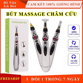 Bút châm cứu xung điện bấm huyệt, giãn gân, cứng cơ, tăng cường khí huyết