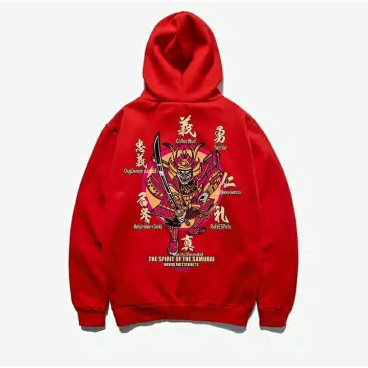 Áo Hoodie Phong Cách Samurai Nhật Bản Độc Đáo